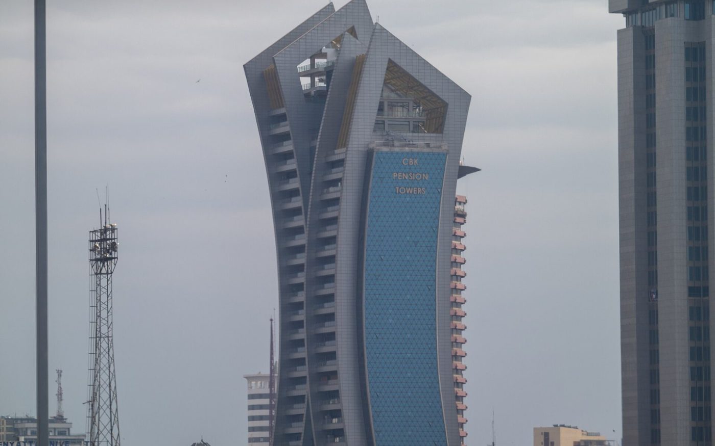 The Central Bank of Kenya Pensions Tower in Nairobi