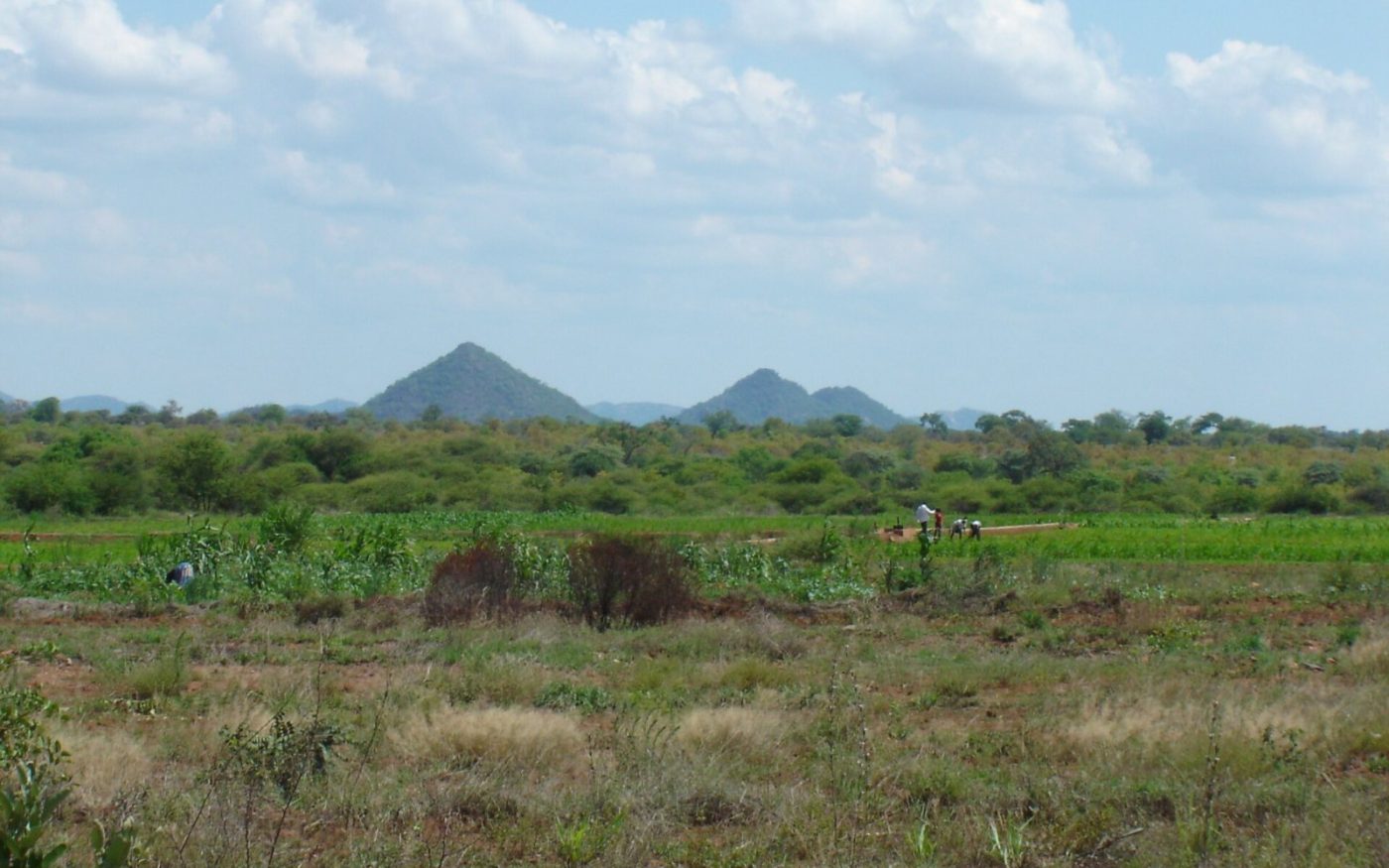 Farmland near Filabusi in Zimbabwe’s Matabeleland South province
